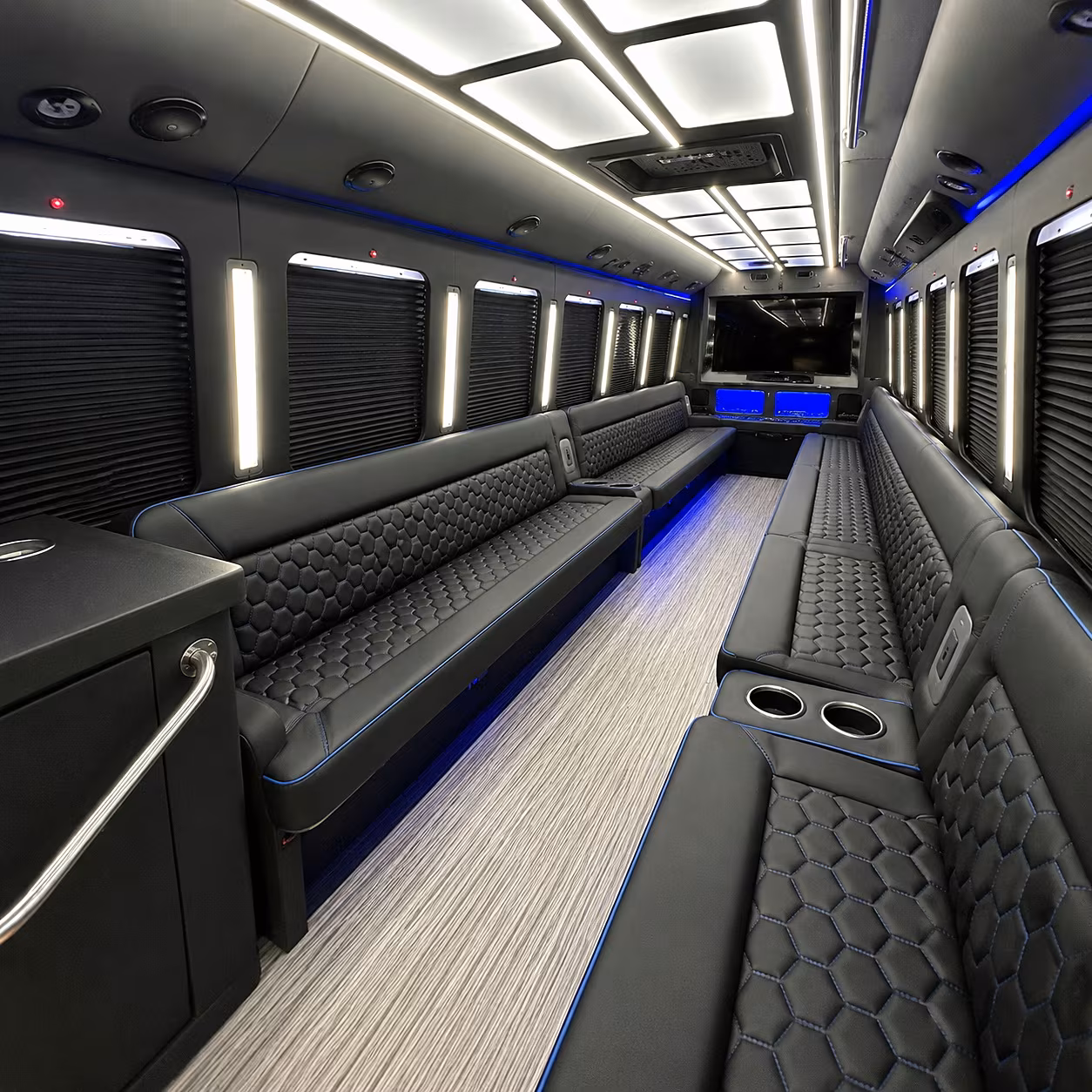 santa maria anniversary party bus rental