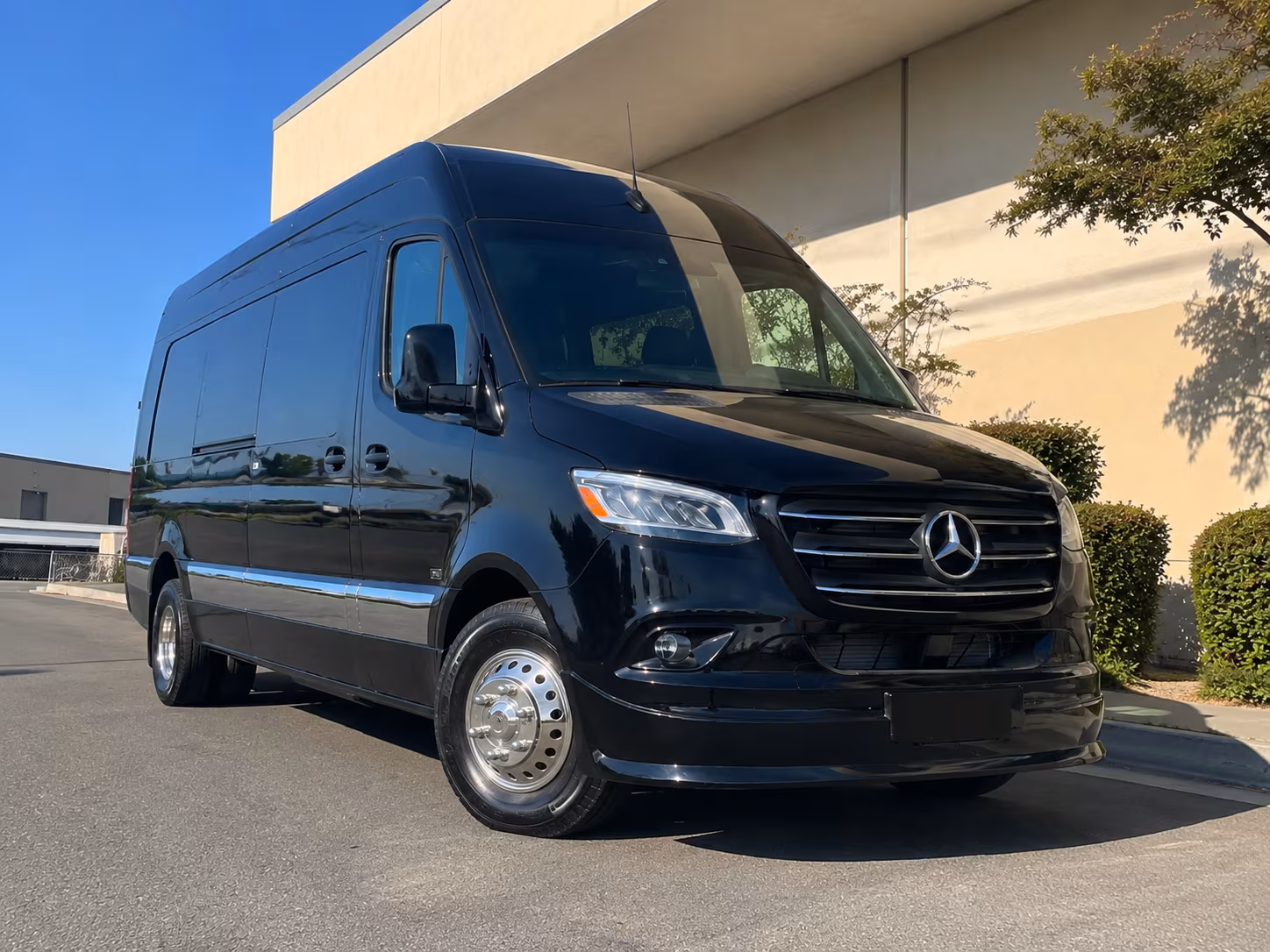 santa maria sprinter van with driver