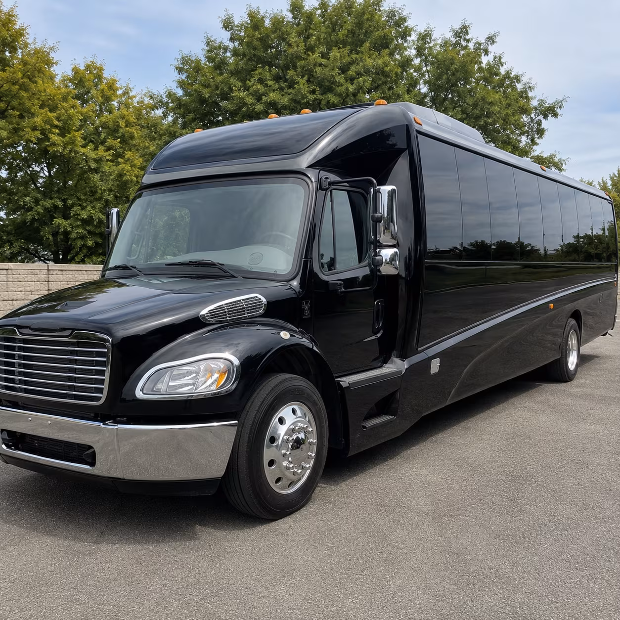 shuttle buses for weekly worship services in santa maria
