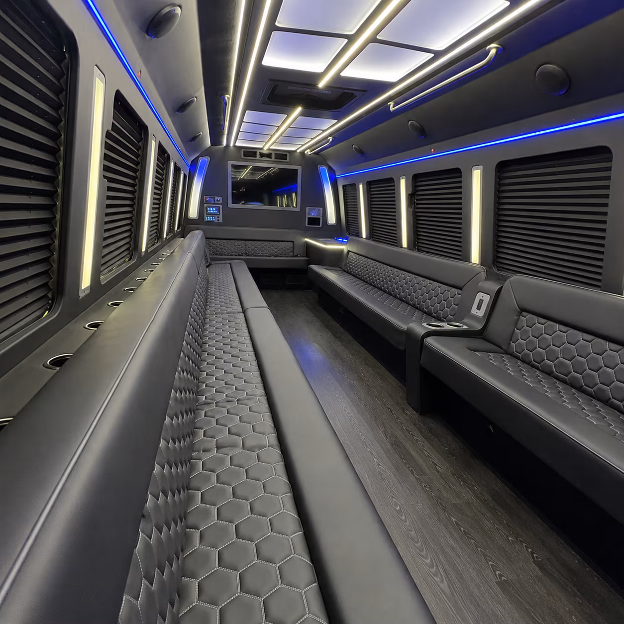wedding party bus rental