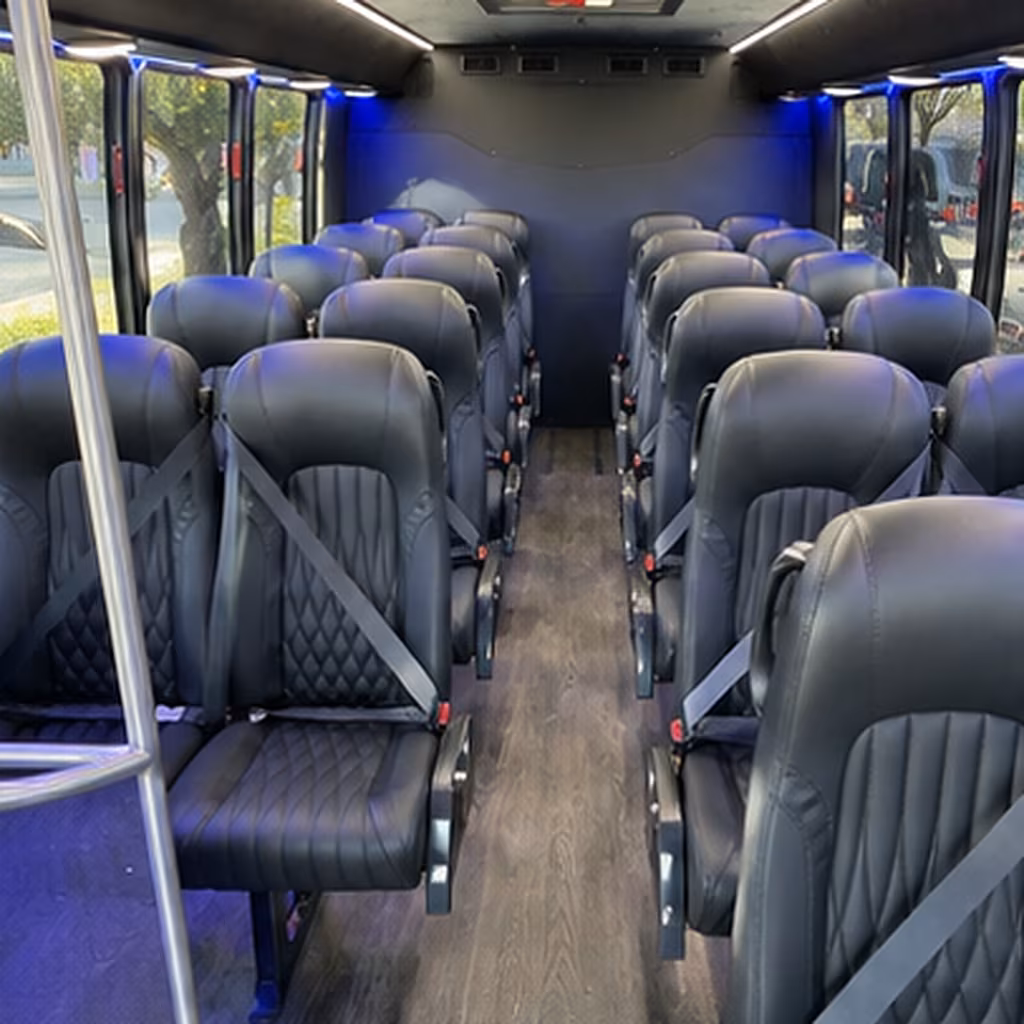 what kind of bus are you looking for and how does that change the price in santa maria